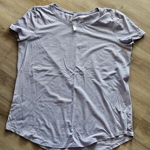 Lululemon light purple tshirt size 10 womens